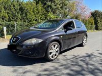 Gebraucht Seat Leon Reference 102 PS (75 kW) 2008 Schwarz Kleinwagen