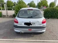 Gebraucht Peugeot 206 75 PS (55 kW) 2001 Blau Limousine
