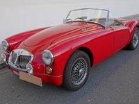 Second-hand MG A 80 CP (58 kW) 1961 Roșu Cabrio