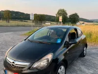 Gebraucht Opel Corsa 69 PS (50 kW) 2013 Schwarz Kleinwagen