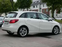 Gebraucht Mercedes B220 Urban 184 PS (135 kW) 2019 Weiß Van / Kleinbus