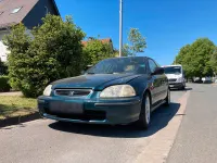 Gebraucht Honda Civic 1997 Grün Kleinwagen