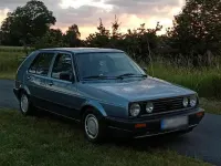 Gebraucht VW Golf II 72 PS (52 kW) 1989 Blau Kleinwagen