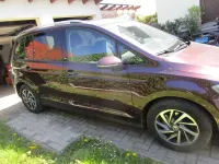 Gebraucht VW Touran Sound 150 PS (110 kW) 2017 Rot Van / Kleinbus
