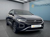 Gebraucht VW T-Roc Cabriolet 110 PS (80 kW) 2024 Schwarz Cabrio