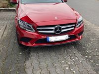 Gebraucht Mercedes C200 184 PS (135 kW) 2020 Rot Kombi