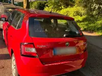 Brugt Skoda Fabia 60 HK (44 kW) 2016 Rød Hatchback