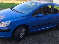 Gebraucht Peugeot 307 80 PS (58 kW) 2004 Blau Kleinwagen