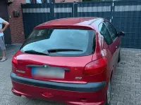 Gebraucht Peugeot 206 60 PS (44 kW) 1999 Rot Kleinwagen