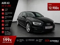 Gebraucht Audi A3 S-Line 184 PS (135 kW) 2015 Schwarz Limousine