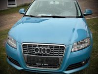 Gebraucht Audi A3 125 PS (91 kW) 2008 Blau Kleinwagen
