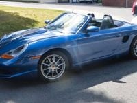 Gebraucht Porsche Boxster 204 PS (150 kW) 1998 Blau Cabrio