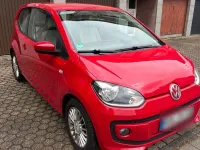 Gebraucht VW up! 75 PS (55 kW) 2014 Rot Kleinwagen