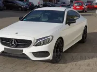Gebraucht Mercedes C200 AMG 184 PS (135 kW) 2018 Polarweiß Coupé