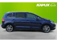 Gebraucht VW Touran Comfortline 150 PS (110 kW) 2017 Blau Van / Kleinbus