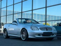 Gebraucht Mercedes SLK200 163 PS (119 kW) 2003 Silber Cabrio