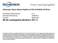 gebraucht VW Tiguan Allspace Tiguan Allspace Highline 2.0 TDI DSG 7- Sitzer