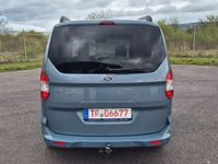 Gebraucht Ford Tourneo Courier Titanium 101 PS (74 kW) 2021 Blau Van / Kleinbus
