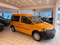 Gebraucht VW Caddy Trendline 102 PS (75 kW) 2016 Gelb Van / Kleinbus