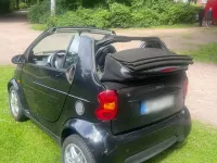 Gebraucht Smart ForTwo Cabrio 61 PS (44 kW) 2004 Schwarz Cabrio