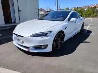 Gebraucht Tesla Model S 386 kW (525 PS) 2019 Weiß Kleinwagen