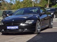 Gebraucht BMW 630 Cabriolet 258 PS (189 kW) 2007 Schwarz (metallic) Cabrio