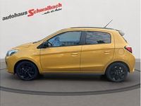 Gebraucht Mitsubishi Space Star Select+ 71 PS (52 kW) 2024 Citringelb/pianoschwarz Limousine