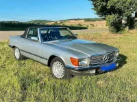 Gebraucht Mercedes SL380 204 PS (150 kW) 1981 Silber Cabrio