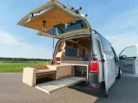 Usata VW Transporter 150 CV (110 kW) 2018 Bianco Furgone