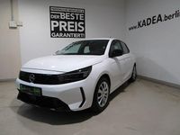 Gebraucht Opel Corsa 75 PS (55 kW) 2024 Lack weiss banquise/typ aussenverkleidun (metallic) Kleinwagen