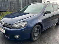 Gebraucht VW Golf VI Style 105 PS (77 kW) 2011 Blau Kleinwagen