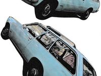 Gebraucht Opel Rekord 83 PS (61 kW) 1973 Blau Kombi