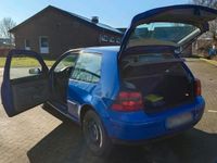 Gebraucht VW Golf IV 75 PS (55 kW) 1999 Blau Kleinwagen