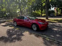 Gebraucht Tesla Model 3 Standard Range Plus 225 kW (306 PS) 2020 Rot Limousine