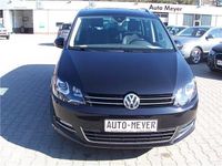 Gebraucht VW Sharan Highline 150 PS (110 kW) 2017 Schwarz Van / Kleinbus