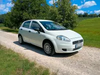 Gebraucht Fiat Grande Punto 65 PS (47 kW) 2009 Weiß Kleinwagen