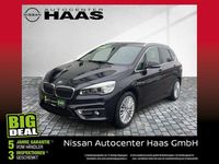 Gebraucht BMW 225 Active Tourer Luxury Line 231 PS (169 kW) 2017 Black sapphire metallic Van / Kleinbus