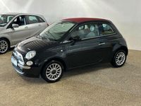 Gebraucht Fiat 500 Lounge 69 PS (50 kW) 2012 Schwarz Cabrio