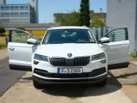 Gebraucht Skoda Karoq Drive 150 PS (110 kW) 2020 Weiß SUV
