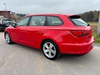 Usata Seat Leon ST 110 CV (80 kW) 2014 Rosso Station wagon