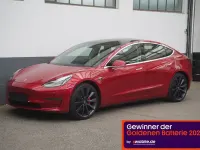 Gebraucht Tesla Model 3 Performance 377 kW (513 PS) 2020 Rot Limousine