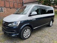 Second-hand VW Multivan Highline 204 CP (150 kW) 2017 Albastru Monovolum