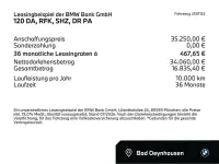 Neu BMW 120 Comfort Edition 170 PS (125 kW) 2026 Schwarz (schwarz) Kleinwagen