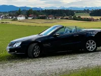 Gebraucht Mercedes SL500 305 PS (224 kW) 2002 Blau Cabrio