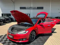 Käytetty Tesla Model S 386 kW (525 HP) 2020 Punainen Viistoperä