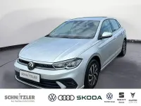 Gebraucht VW Polo Life 95 PS (69 kW) 2022 Silber Kleinwagen