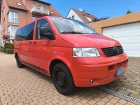 Gebraucht VW Transporter 102 PS (75 kW) 2007 Rot Van