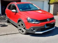 Gebraucht VW Polo Cross 85 PS (62 kW) 2010 Rot Kleinwagen