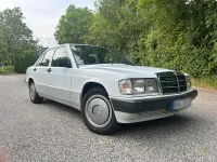 Gebraucht Mercedes 190 109 PS (80 kW) 1991 Weiß Limousine