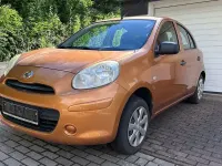 Gebraucht Nissan Micra 80 PS (58 kW) 2012 Orange Kleinwagen